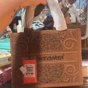 Montana West Tan Crossbody Bag